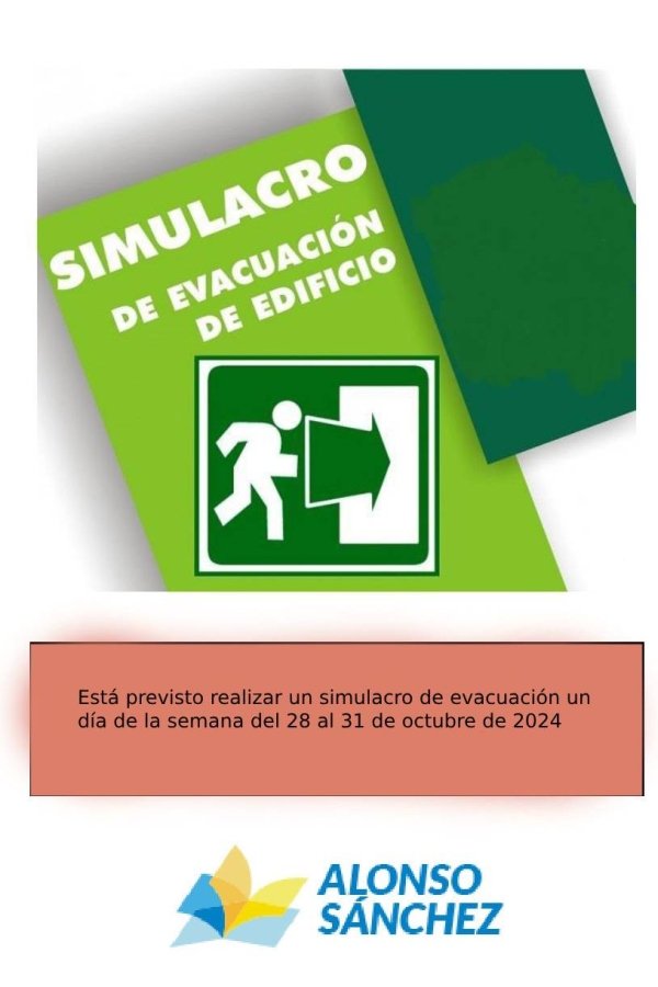 Simulacro de evacuacion