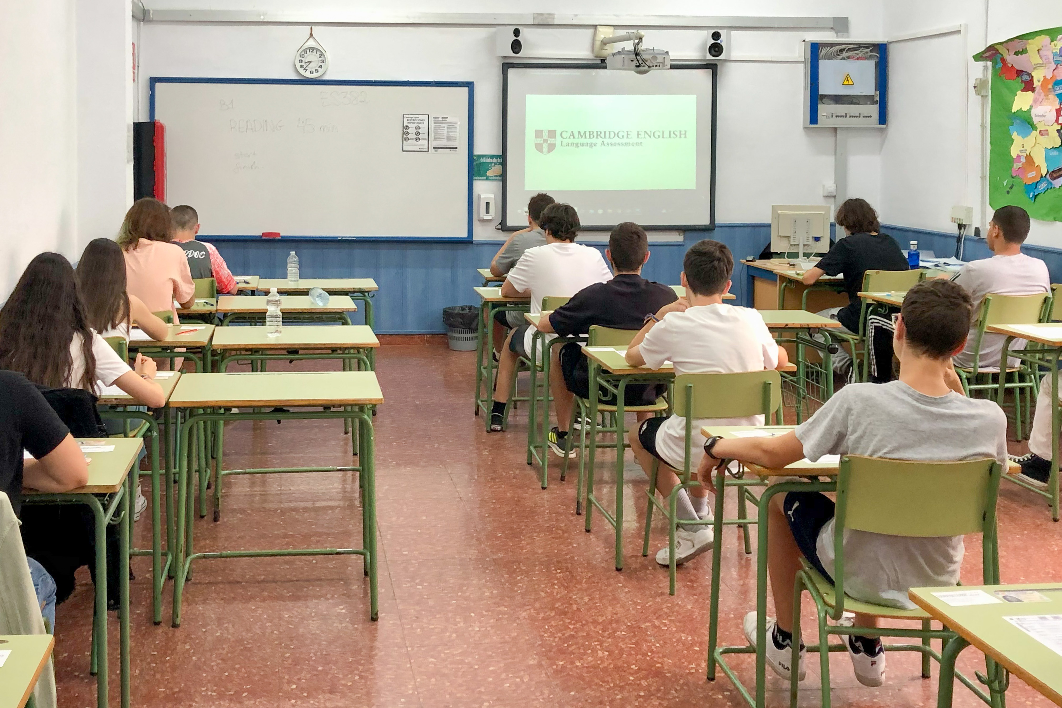 Examenes oficiales B1-B2 Cambridge en nuestro centro